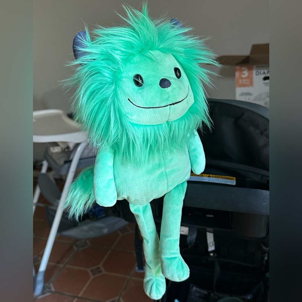 Jellycat Cosmo Green Monster NWOT